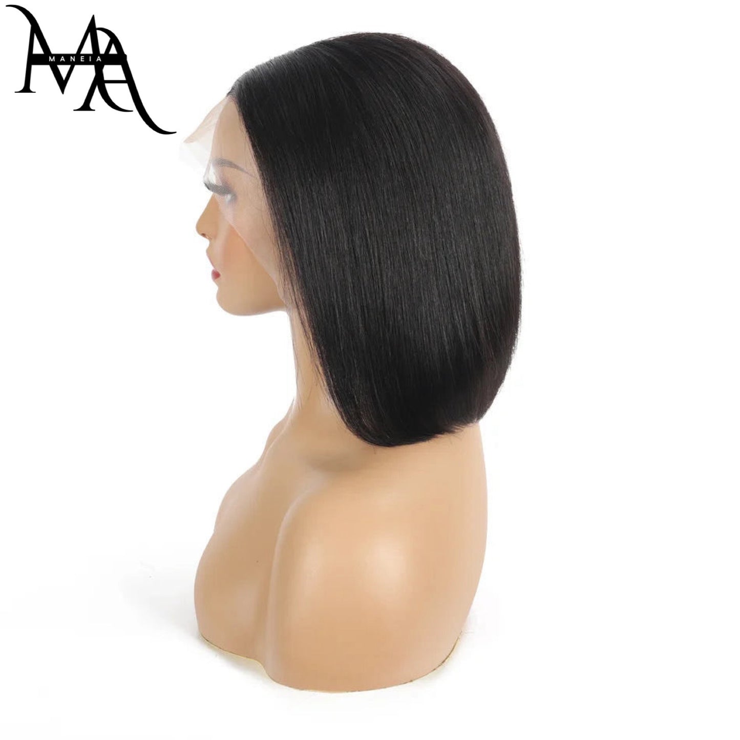 Bob Wig Human Hair Lace Front Wigs Human Hair 100% Human Hair Wigs Hd Transparent 13X4 Straight Lace Frontal Bob Wigs Cheap wigs