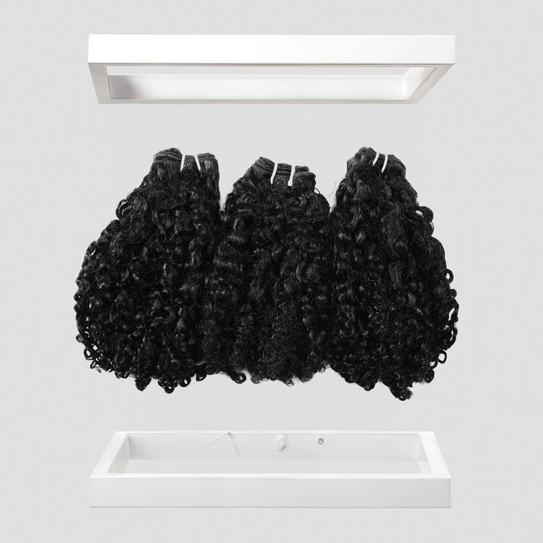 Raw Burmese Curly Bundles