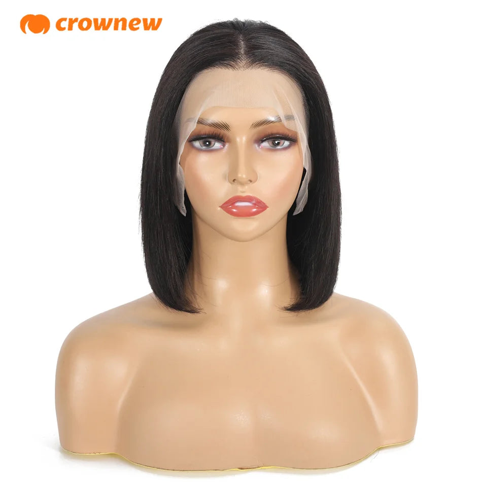 Bob Wig Human Hair Lace Front Wigs Human Hair 100% Human Hair Wigs Hd Transparent 13X4 Straight Lace Frontal Bob Wigs Cheap wigs