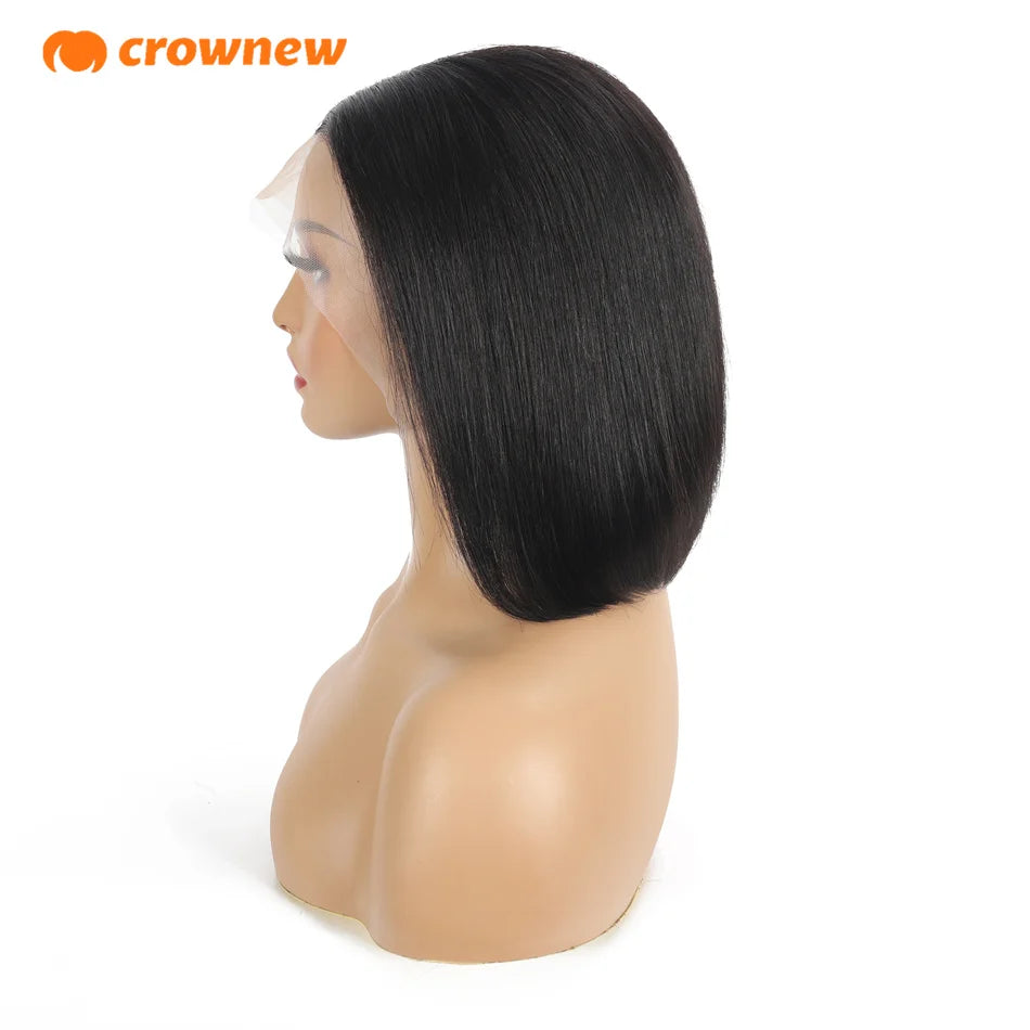 Bob Wig Human Hair Lace Front Wigs Human Hair 100% Human Hair Wigs Hd Transparent 13X4 Straight Lace Frontal Bob Wigs Cheap wigs